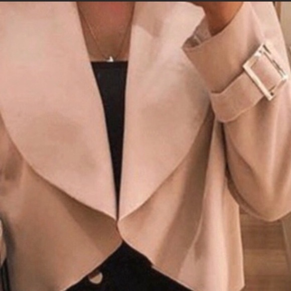 Waterfall Front Cuff Detail Jacket NWOT - Picture 6 of 6